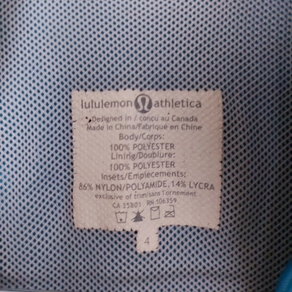 RARE lululemon zip up track jacket - Picture 2 of 6